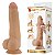 PÊNIS SUPER REALSITA COM DUPLA CAMADA DRACO 9.2" PRETTY LOVE - Imagem 3