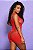 VESTIDO ARRASTÃO COM STRASS VERMELHO Y2125 - Imagem 6