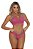 CONJUNTO LUIZA ROSA PINK COM AZUL TURQUESA - Imagem 4