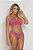 CONJUNTO LUIZA ROSA PINK COM AZUL TURQUESA - Imagem 1