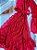 ROBE EM TULE COM CORAÇÃO E RENDA CATIUSCIA VERMELHO - Imagem 2