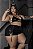 FANTASIA LUXO POLICIAL SEXY TOP E SAIA EM CIRRE GV - Imagem 5
