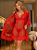 CAMISOLA EM TULE POA CORAÇÃO E RENDA + FIO PERSONALIZAVEL VERMELHO - Imagem 6