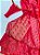 CAMISOLA EM TULE POA CORAÇÃO E RENDA + FIO PERSONALIZAVEL VERMELHO - Imagem 9