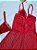 CAMISOLA EM TULE POA CORAÇÃO E RENDA + FIO PERSONALIZAVEL VERMELHO - Imagem 11