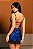 CAMISOLA DE CETIM E RENDA AZUL - Imagem 2