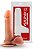 PÊNIS REALISTICO COM ESCROTO E VENTOSA 15,3X3,8CM REAL DICK SEXY FANTASY - Imagem 1