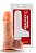 PÊNIS REALISTICO COM ESCROTO E VENTOSA 18X4,4CM REAL DICK SEXY FANTASY - Imagem 1