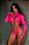 CONJUNTO LUXO COMPLETO BEATRIZ ROSA NEON - Imagem 1