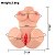 MASTURBADOR MASCULINO FORMATO CORPO COM VAGINA E ANUS BIG SI - Imagem 6