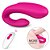 VIBRADOR DE CASAL COM CONTROLE REMOTO RECARREGAVÉL HEART SWEETY-RCT S-HANDE - Imagem 1