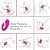 VIBRADOR DE CASAL COM CONTROLE REMOTO RECARREGAVÉL HEART SWEETY-RCT S-HANDE - Imagem 2