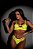 CONJUNTO LUXO COMPLETO KIT BEATRIZ AMARELO NEON - Imagem 4