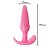 PLUG ANAL DE SILICONE COM BASE 11X2,8CM - Imagem 7