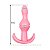 PLUG ANAL DE SILICONE ONDULADO 8X2,4CM - Imagem 9