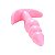 PLUG ANAL ESCALONADO EM SILICONE 9X2,2CM - Imagem 6