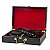 KIT MALETA SADO LUXO PRETO COM VERMELHO - Imagem 4