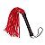 CHICOTE LUXO VERMELHO COM PRETO SI - Imagem 1
