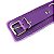 ALGEMA EM COURO LUXO COM PELUCIA E CORRENTE ROXO SI - Imagem 5
