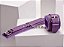 ALGEMA EM COURO LUXO COM PELUCIA E CORRENTE ROXO SI - Imagem 2