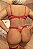 CONJUNTO LUXO CROPPED COM DECOTE EM V E CALCINHA LIGA E PERNEIRA DELUXE PLUS SIZE - Imagem 2