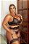 CONJUNTO LUXO RENDADO COM CINTA LIGA PRETO PLUS SIZE - Imagem 4