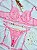 CONJUNTO PERSONALIZAVEL FIO BORBOLETA EM TULE DE BEIJO ROSA HERA - Imagem 4