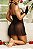 CAMISOLA LUXO SENSUAL SEM BOJO EM TULE TRANSPARENTE E RENDA PRETA - Imagem 5