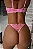 CONJUNTO PERSONALIZAVEL EM RENDA ROSA PANTERA - Imagem 3
