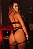 CONJUNTO LUXO EM TULE SEM BOJO COM ARO E CINTA LIGA PRETO - Imagem 9