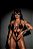 BODY LUXO DEVILY PRETO + MÁSCARA - Imagem 1