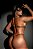 BODY LUXO DEVILY PRETO + MÁSCARA - Imagem 2