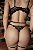 CONJUNTO PERSONALIZAVEL FIO BORBOLETA EM TULE COM CORAÇÃO PRETO - Imagem 2