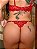 CONJUNTO PERSONALIZAVEL FIO BORBOLETA EM TULE COM CORAÇÃO VERMELHO - Imagem 4