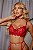 CONJUNTO PERSONALIZAVEL FIO BORBOLETA EM TULE COM CORAÇÃO VERMELHO - Imagem 12