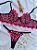 CONJUNTO PERSONALIZAVEL FIO BORBOLETA EM TULE COM CORAÇÃO PRETO COM PINK - Imagem 1