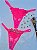 CALCINHA PERSONALIZAVÉL FIO BORBOLETA EM TULE COM PETALA - Imagem 9