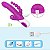 VIBRADOR PONTO G E CLITÓRIS TRIPLO EROS SI - Imagem 6