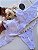 CONJUNTO PERSONALIZAVEL FIO BORBOLETA EM TULE COM PETALA BRANCO - Imagem 3