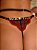 CONJUNTO PERSONALIZAVEL FIO BORBOLETA EM TULE COM CORAÇÃO PRETO COM VERMELHO - Imagem 3