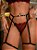 CONJUNTO PERSONALIZAVEL FIO BORBOLETA EM TULE COM CORAÇÃO PRETO COM VERMELHO - Imagem 4