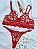 CONJUNTO PERSONALIZAVEL FIO BORBOLETA EM TULE ILUSION COM CORAÇÃO VERMELHO - Imagem 6