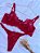 CONJUNTO PERSONALIZAVEL EM RENDA VERMELHO - Imagem 10