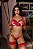 CONJUNTO LUXO CALOR DO AMOR VERMELHO - Imagem 11