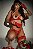 CONJUNTO LUXO CALOR DO AMOR VERMELHO - Imagem 7