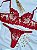 CONJUNTO PERSONALIZAVEL FIO BORBOLETA EM TULE COM PETALA VERMELHO ILUSION - Imagem 4