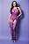 BODYSTOCKING ARRASTÃO SEM MANGA ROXO ABSOLUTO YAFFA - Imagem 4