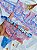 CONJUNTO PERSONALIZAVEL FIO BORBOLETA EM TULE COM CORAÇÃO AZUL COM ROSA - Imagem 1