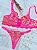 CONJUNTO PERSONALIZAVEL FIO BORBOLETA EM TULE ILUSION COM CORAÇÃO ROSA NEON - Imagem 4