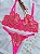 CONJUNTO PERSONALIZAVEL FIO BORBOLETA EM TULE ILUSION COM CORAÇÃO ROSA NEON - Imagem 3